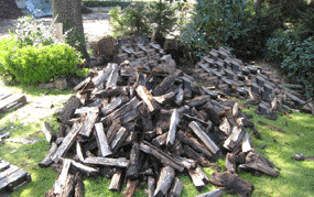 long island firewood delivered and stacked